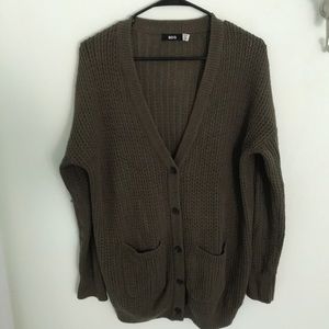 Forest green  cardigan